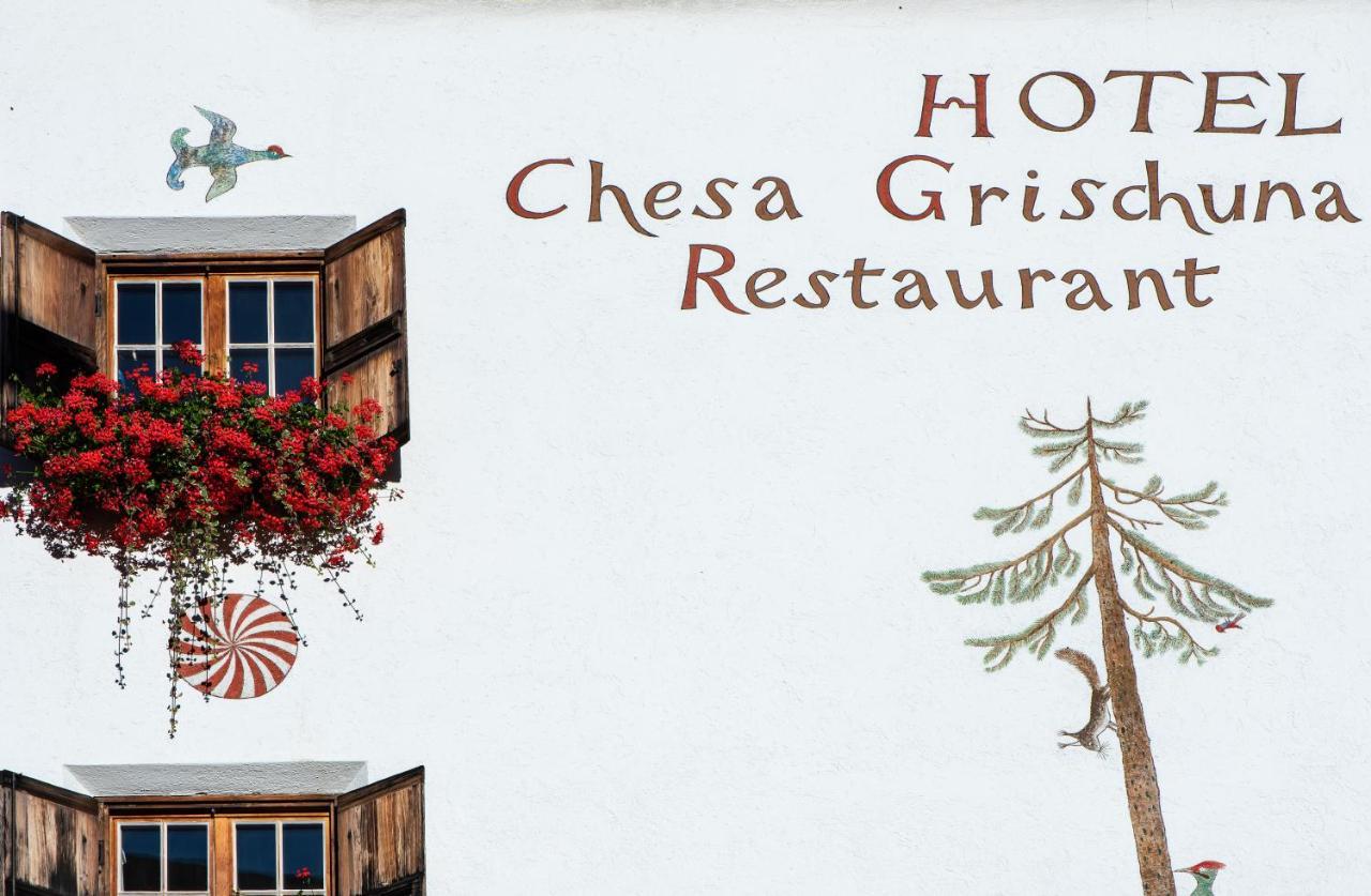 Hotel Chesa Grischuna 克洛斯特斯 外观 照片
